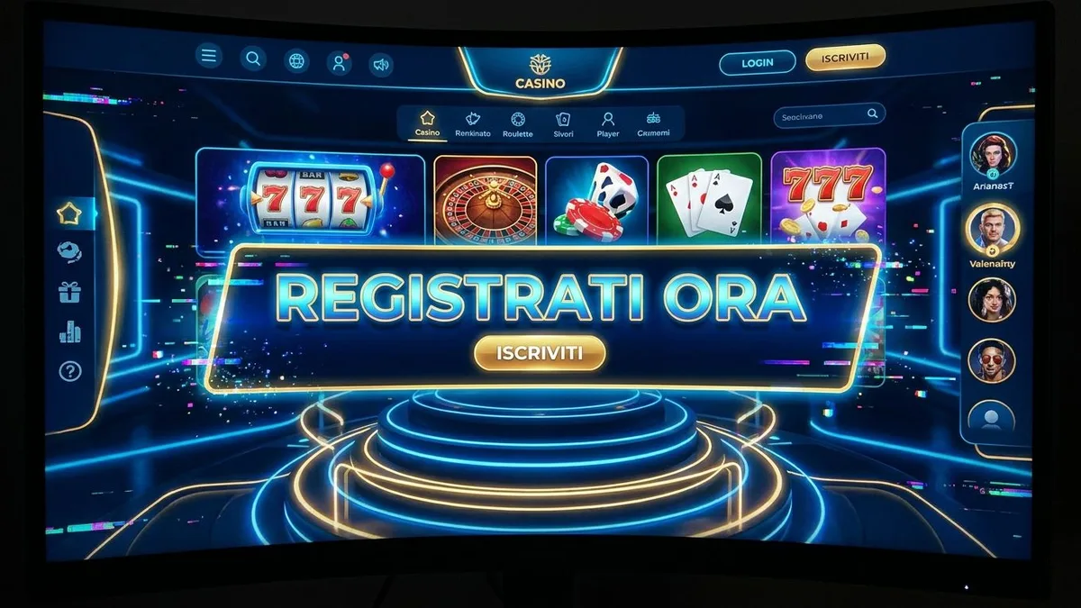 Registrazione con bonus